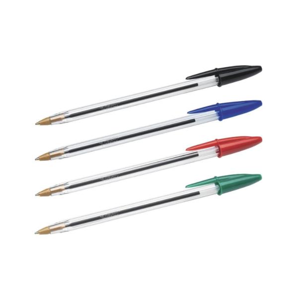 Pack 4 Bolígrafos BIC Cristal original 1mm