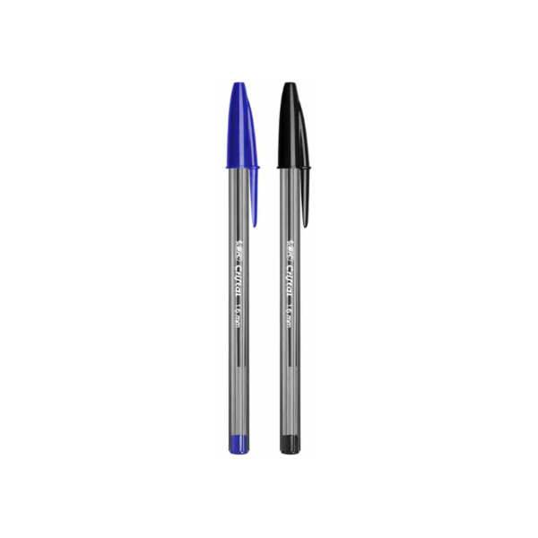 Pack 2 Bolígrafos BIC Cristal large 1.6mm