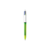 Bolígrafo BIC 4 colores Fluo